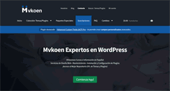 Desktop Screenshot of mvkoen.com